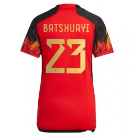 Belgien Michy Batshuayi #23 Hemmakläder Dam VM 2022 Kortärmad
